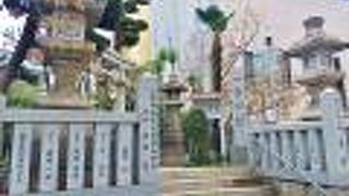 神戸北野にある小さな神社