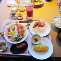 ホテルらしい朝食が美味しい！