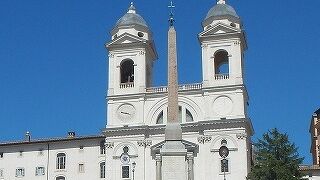 スペイン広場の階の上