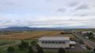 景色は綺麗です