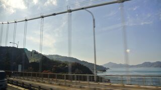 しまなみ海道の中では一番短い。