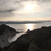 朝の部屋からの眺め