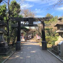 奥津宮の鳥居