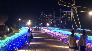 夜のイルミネーションは素晴らしいですね