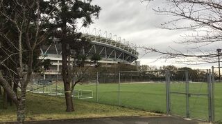 オリンピックの開催スタジアムにも。