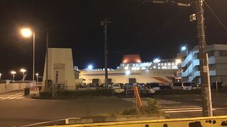 大洗港には停泊していた。