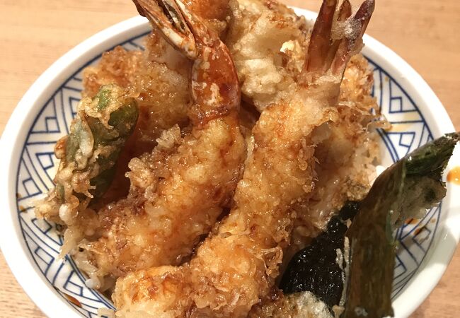 手頃な価格で高級天丼を