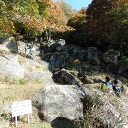 竜門峡ハイキングで栖雲寺庭園を見ました