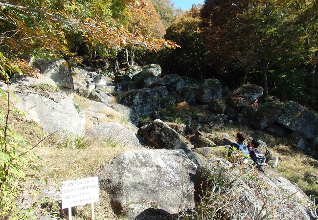 竜門峡ハイキングで栖雲寺庭園を見ました