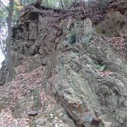 天覧山に登る途中十六羅漢仏を見ました