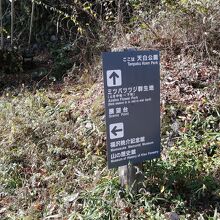 公園内案内標識