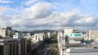 屋上広場がありました