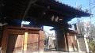 江戸初期創建の気持ちのいい寺院
