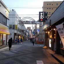 商店街の様子です。