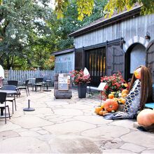お洒落な雰囲気がするカフェです