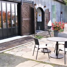 外の席が良いですね！