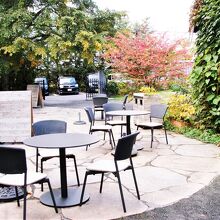 この席でいただきました