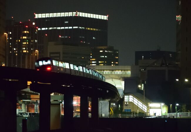 東京モノレールとりんかい線の駅があるエリア