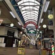 充実した商店街