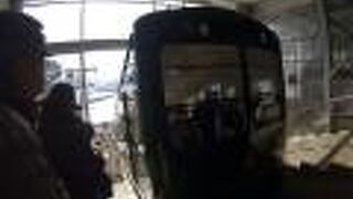 あっと言う間に着きます