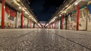 夜の仲見世通り