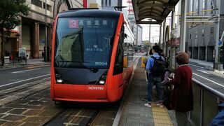 路面電車は便利です
