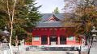 自然豊かな、清々しい神社です。