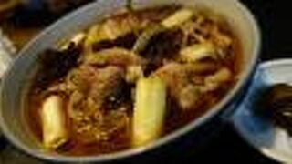 合図若松のお昼は、お蕎麦