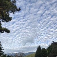 高台から見る山々の景色・・長閑で癒されます