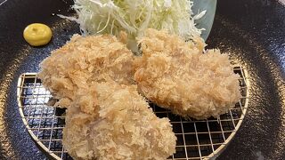 こだわりのとんかつ