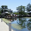 松江市内散策の足代わりの遊覧船