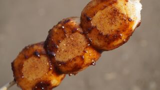 いただいたのはじゅうねん味噌の焼だんご