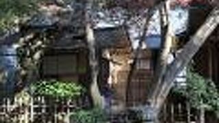 小さな茶室です。