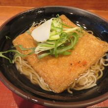 きつね蕎麦４１０円