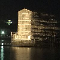 塔と一緒に神々しい大鳥居！