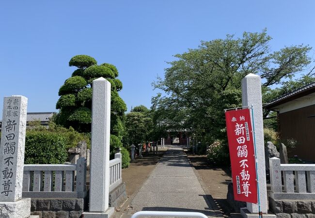 新田義貞ゆかりの寺