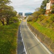 古町を下に臨む高台にある神社