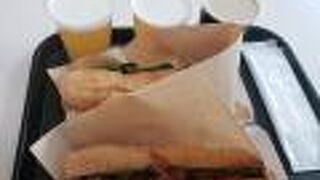 出発前の腹ごなし