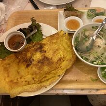 お好み焼き生春巻きフォーセット：1278円（2020.11）