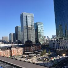 東京駅と駅前広場