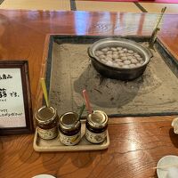 ロビーの無料コンニャク