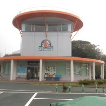 展望台もあるユニークなデザインの建物