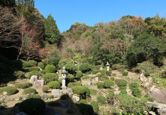 紅葉の名所だそうですがタイミング合わずでした