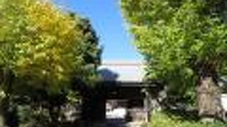 立派な仁王門のあるお寺