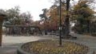 噴水は止まっていました。