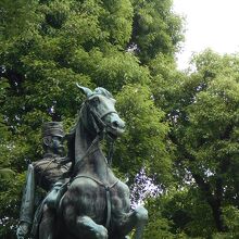 北白川宮能久親王銅像 