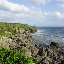 具志川城跡 (糸満市) から喜屋武岬