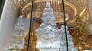 綺麗なツリーです。