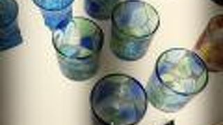 ガラス製品が充実