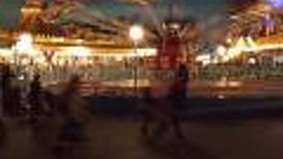 夜すいてました